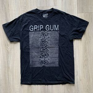 Grip Gum Skateboards Skate Style Graphic Mens T-Shirt Black L